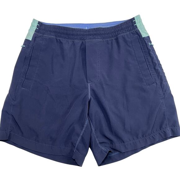 Birddogs Other - Birdogs The Kerfuffles Shorts Mens Size S Navy Blue Drawstring Lined Casual READ